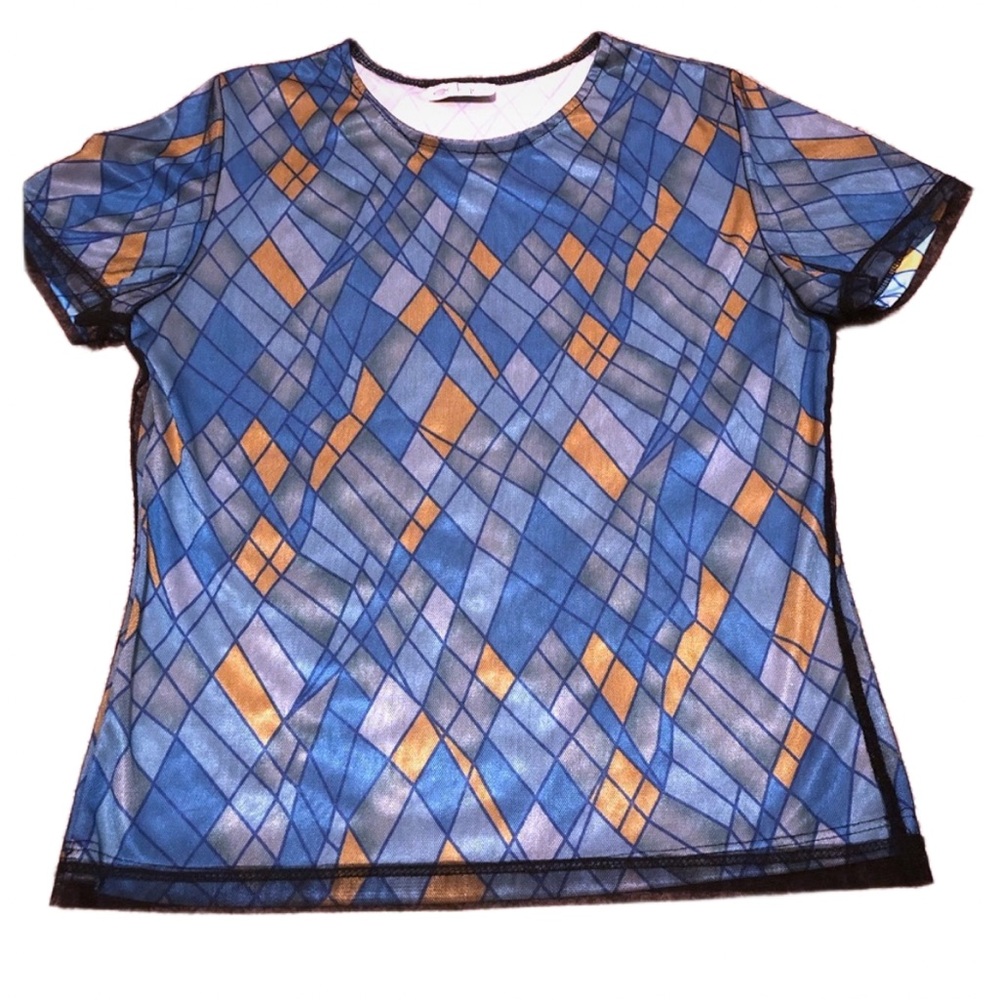 Mesh Y2K Vintage Shirt